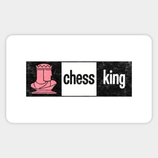 Retro 70s Chess King Store Sticker